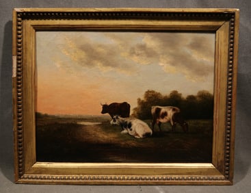 William M Hart Oil on Canvas 1175 x 1475 x 185
