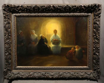 Henri Leriche French Oil on Canvas