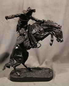 Frederic Remington American 18611909??? Bronze??? H23
