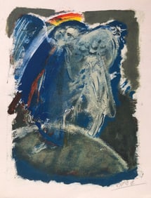 RAMBIE Paul 1919 2020 Mixed media 28 x 22 cm