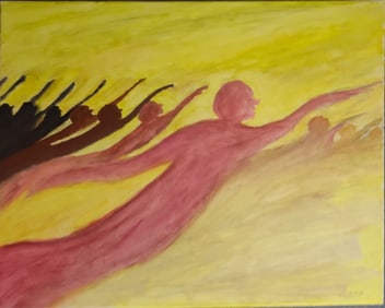 Michael Halpern Acrylic on canvas 16 x 20