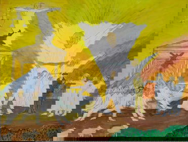 Michael Halpern Acrylic on canvas 24 x 18