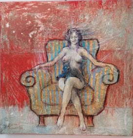 ANTONIO CIRACI oil on canvas?cm? 30?x?30