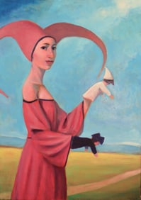 CLAUDIO GIULIANELLI oil on canvas 70 x 50 cm