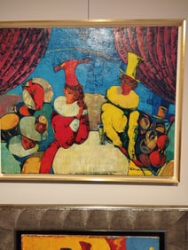 Oil on canvas 65 x 54 cm