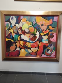 Oil on canvas 80 x 100 cm