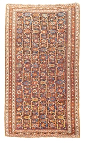 Antique Tribal Persian Afshar Rug 5' x 8'11" (1.52 x 2.72 M)