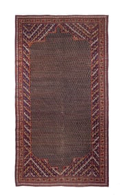 Antique Persian Afshar Rug 6'1 X 11'1'' (1.85 x 3.38 M)