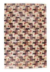 Vintage Art Deco Rug 5'11" x 9'1" (1.80 x 2.77 M)