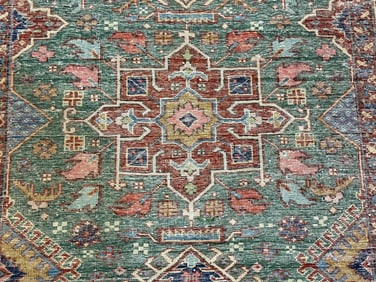 Antique Persian Bakhshayesh Long Rug 3'5" x 17'10" (1.04 x 5.44 M)