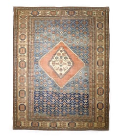 Antique Persian Bakshayesh Rug 10'11" x 14' (3.33 x 4.27 M)