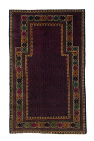 Balouch Rug 2'9" x 4'7" (0.84 x 1.40 M)