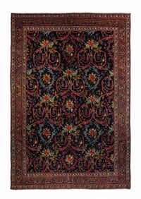Antique Persian Bidjar Rug 8'9" x 13'6" (2.67 x 4.11 M)