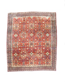 Antique Persian Bidjar Rug 9'6" x 11'4" (2.90 x 3.45 M)