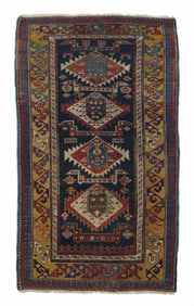 Antique Karakashli Rug 2'9" x 5' (0.84 x 1.52 M)