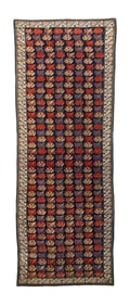 Antique Zehour Long Rug 3'7" x 9'11" (1.09 x 3.02 M)