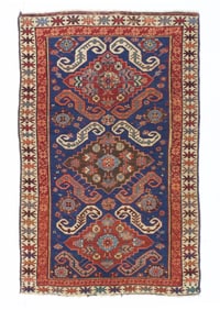 Antique Zehour Rug 3'6" x 5'8" (1.07 x 1.73 M)