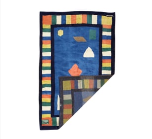Vintage Persian Gabbeh Rug 3'10" x 6'1" (1.17 x 1.85 M)