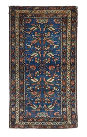 Antique Persian Hamadan Rug 2'7" x 4'8" (0.79 x 1.42 M)