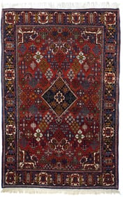 Vintage Persian Joshagan Rug 4'3" x 6'7" (1.30 x 2.01 M)