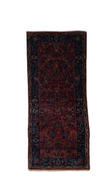 Antique Mohajeran Sarouk Rug 2' x 4'9" (0.61 x 1.45 M)