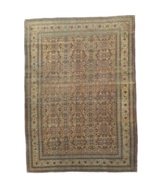 Antique Persian Haji Jalili Tabriz Rug 6'7" x 9'2" (2.01 x 2.79 M)