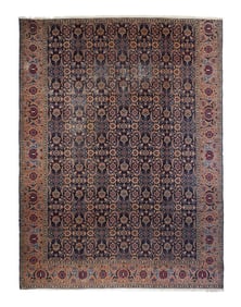 Vintage Persian Tabriz Rug 8'10" x 11'2" (2.69 x 3.40 M)