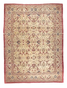 Antique Persian Lavar Kerman Rug 10'8'' x 14'1'' (3.25 x 4.29 M)