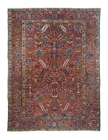 Vintage Persian Heriz Rug 6' x 8'3" (1.83 x 2.51 M)