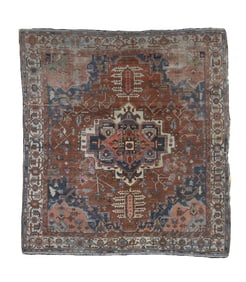 Antique Persian Heriz/Serapi Rug 10' x 11'3" (3.05 x 3.43 M)