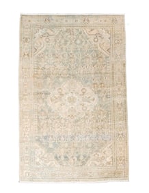 Antique Persian Malayer Rug 4'4" x 6'9" (1.32 x 2.06 M)