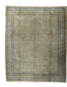 Vintage Persian Saraband Rug 9'11" x 12'2" (3.02 x 3.71 M)