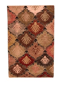 Khotan Nepal Rug 3'4" x 4'11" (1.02 x 1.50 M)