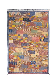 Vintage Moroccan Rug 6'6" x 10' (1.98 x 3.05 M)