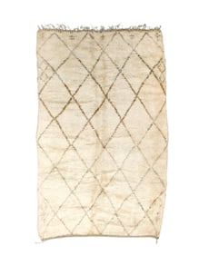 Vintage Moroccan Rug 7'2" x 11'4" (2.18 x 3.45 M)
