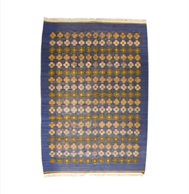 Vintage Swedish Rug 6'8" x 9'8" (2.03 x 2.95 M)