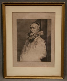 Sir Anthony Van Dyck    Etching   