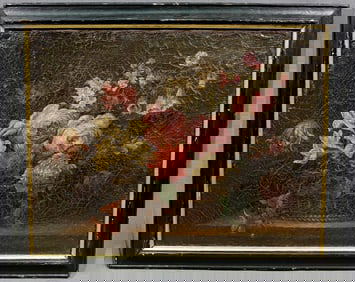 Pair of     Old master Flowers still-life