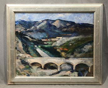 August Macke Scenic Mountain escape