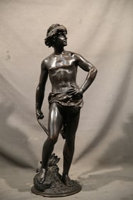 A Gaudez Bronze Statue