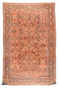 Antique Persian Mahal Soultanabad Rug 12'7'' x 19'8'' (3.84 x 5.99 M)