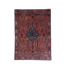 Antique Persian Bakhshayesh Rug 5'6" x 7'7" (1.68 x 2.31 M)