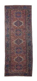 Vintage Persian Karajeh Rug 4'11" x 13' (1.50 x 3.96 M)