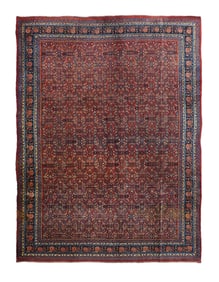 Antique Persian Bidjar Rug 9'3" x 12'6" (2.82 x 3.81 M)