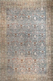 Antique Persian Tabriz Rug 8'0'' x 11'2'' (2.44 x 3.40 M)