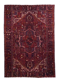 Vintage Persian Heriz Rug 8' x 11'8" (2.44 x 3.56 M)