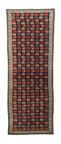 Antique Zehour Long Rug 3'7" x 9'11" (1.09 x 3.02 M)
