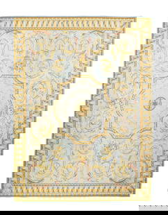 Aubusson Rug 7'10" x 10'2" (2.39 x 3.10 M): Aubusson