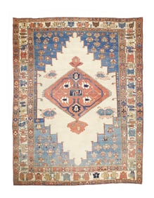Antique Bakhshayesh Rug 11'2" x 15'6" (3.40 x 4.72 M)