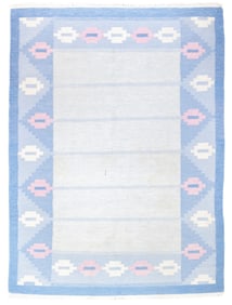 Fine Vintage Swedish Kilim Rug 5'8" x 7'7" (1.73 x 2.31 M)